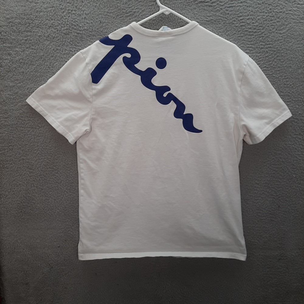 Champion Shirt Adult Large‎ White Y2K Streetwear Urban Hip Hop Sports Baller - Picture 2 of 9